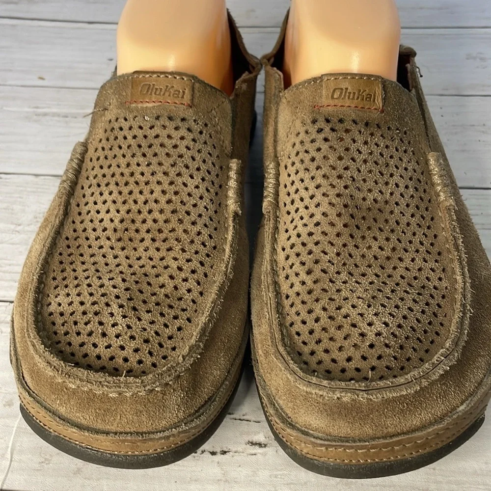 Unisex Olukai Moloa Kohana Drop-in Heel Loafer